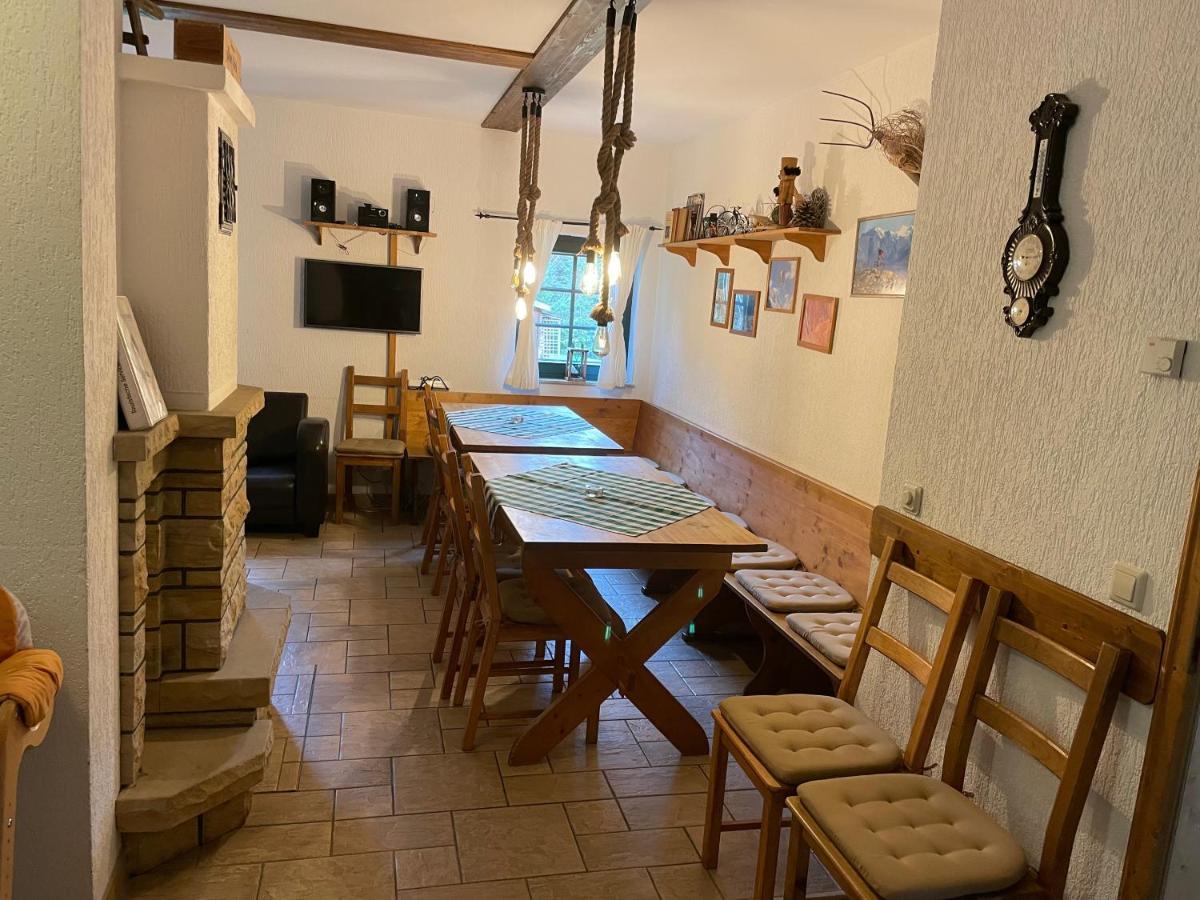 Ferienhaus Bikehuette Rehnhaeusl Geising Εξωτερικό φωτογραφία