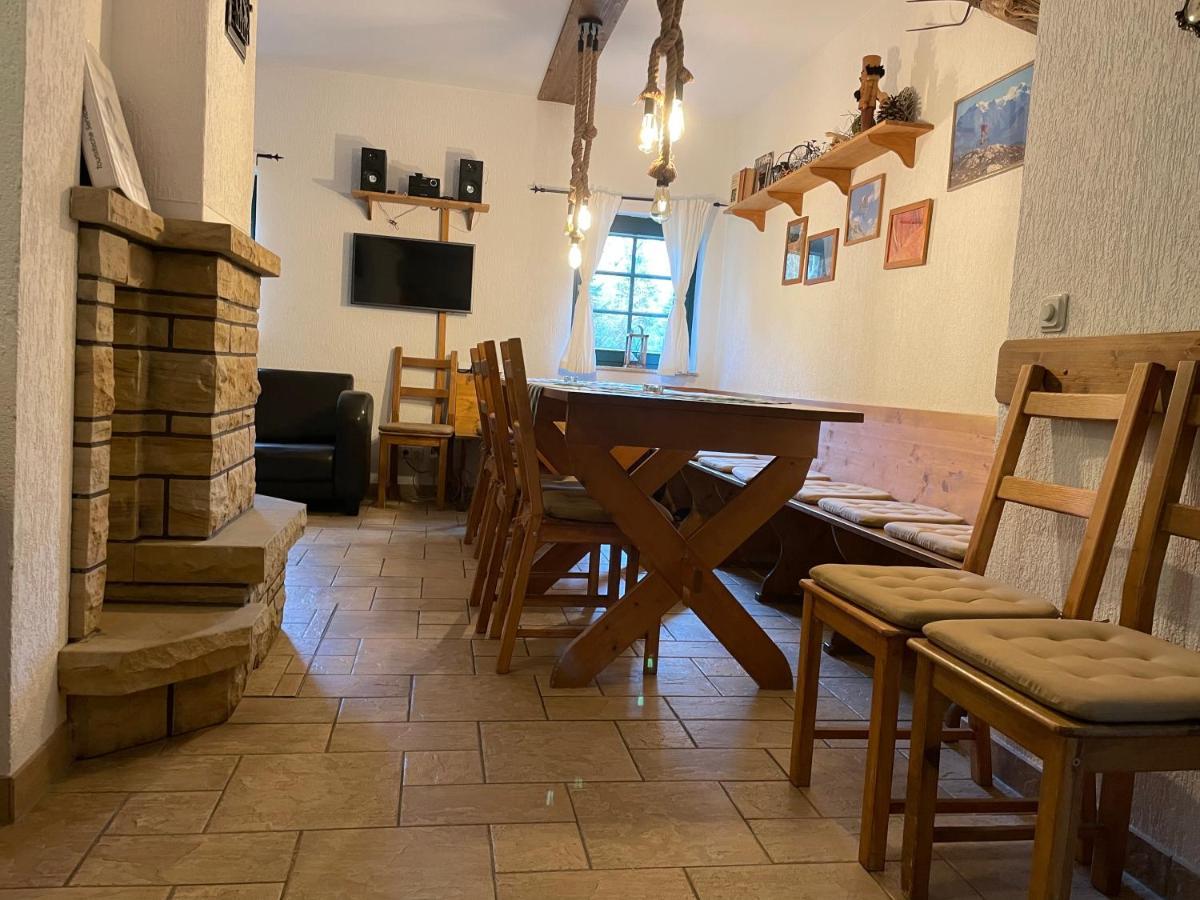 Ferienhaus Bikehuette Rehnhaeusl Geising Εξωτερικό φωτογραφία
