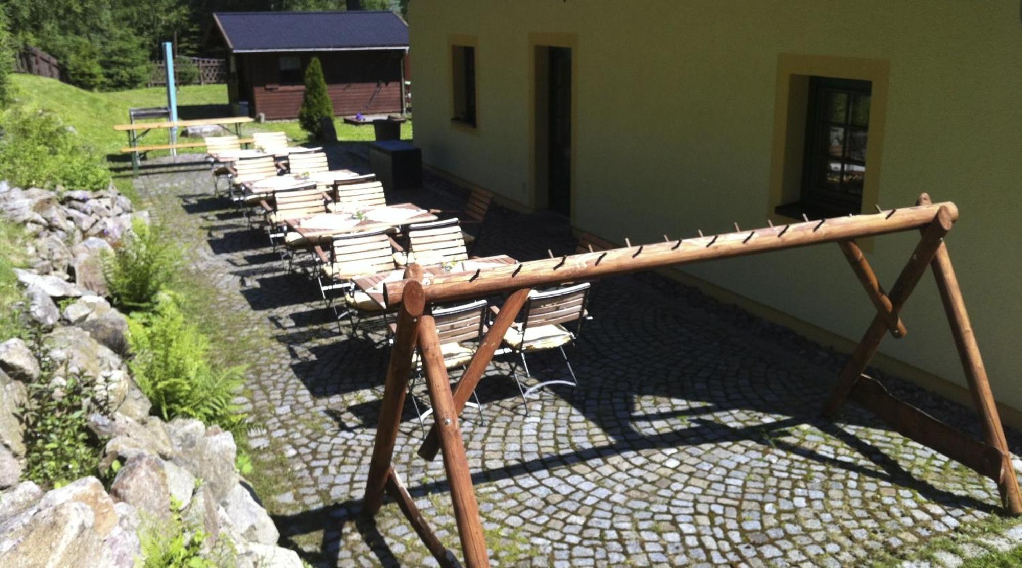 Ferienhaus Bikehuette Rehnhaeusl Geising Εξωτερικό φωτογραφία