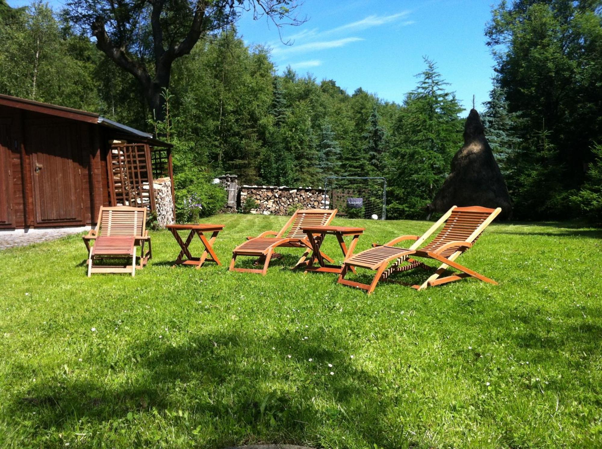 Ferienhaus Bikehuette Rehnhaeusl Geising Εξωτερικό φωτογραφία